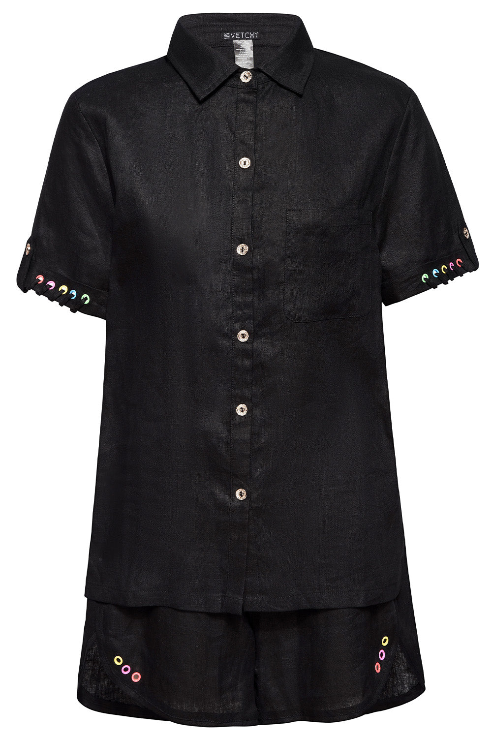 black-linen-shorts-short-set-front